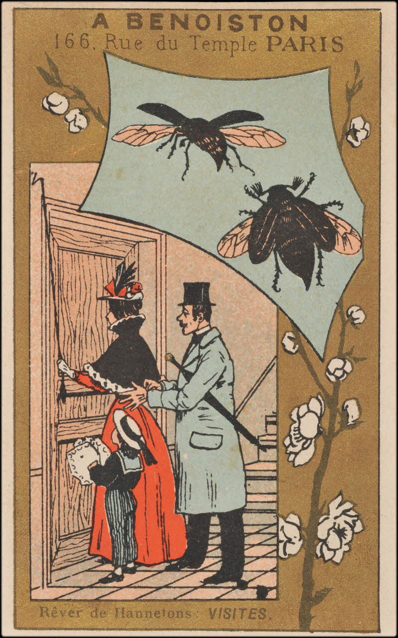 Romanet carte réclame chromo Paris 1877-1907 1995.1.414.18 Photo