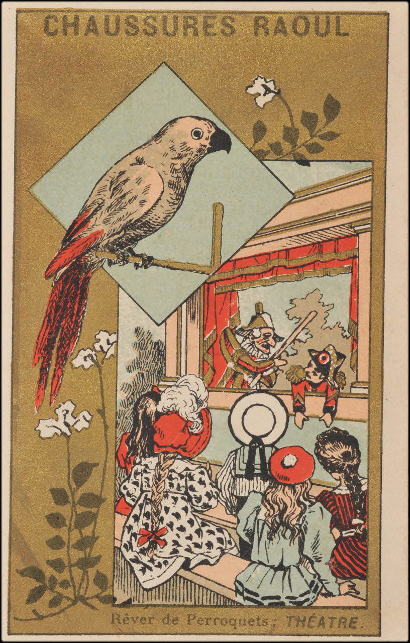 Romanet carte réclame chromo Paris 1877-1907 1995.1.414.26 Photo