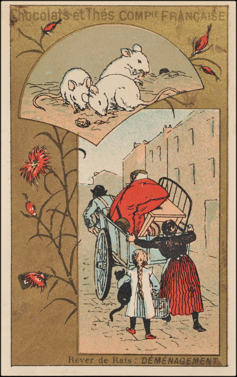 Romanet carte réclame chromo Paris 1877-1907 1995.1.414.30 Photo