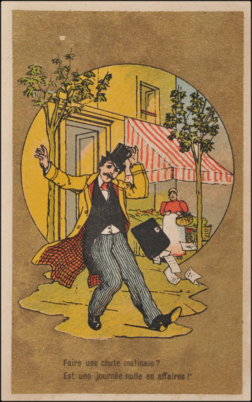 Romanet carte réclame chromo Paris 1877-1907 1995.1.415.14 Photo