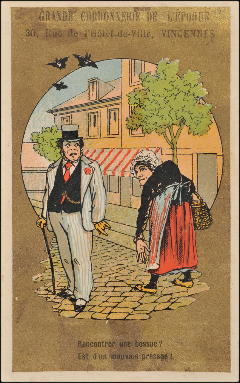 Romanet carte réclame chromo Paris 1877-1907 1995.1.415.6 Photo