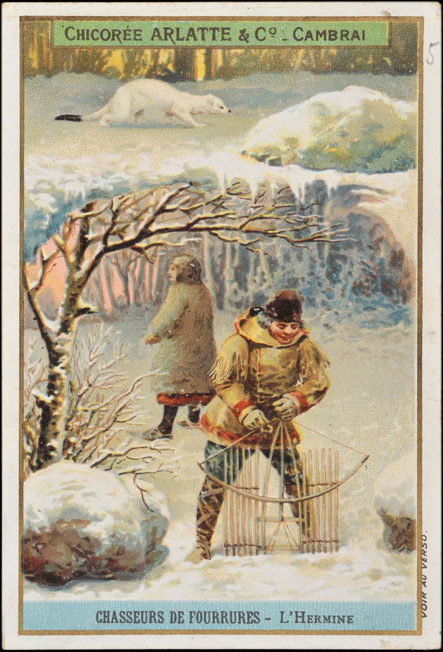 Romanet carte réclame chromo Paris 1877-1907 1995.1.422.2 Photo