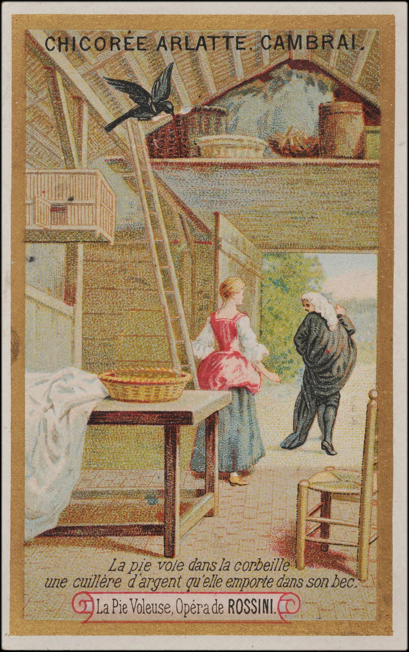 Romanet carte réclame chromo Paris 1877-1907 1995.1.424.1 Photo