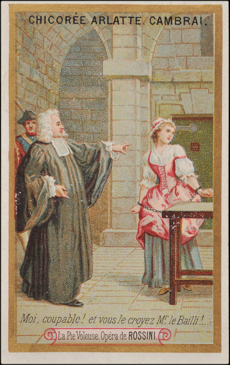 Romanet carte réclame chromo Paris 1877-1907 1995.1.424.3 Photo