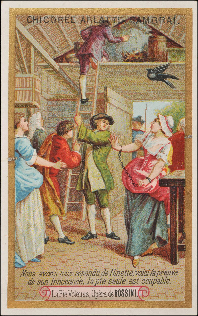 Romanet carte réclame chromo Paris 1877-1907 1995.1.424.5 Photo