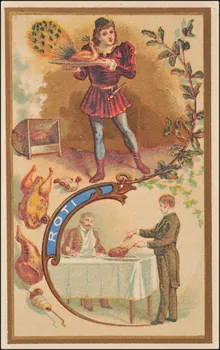 Romanet carte réclame chromo Paris 1877-1907 1995.1.426.6 Photo