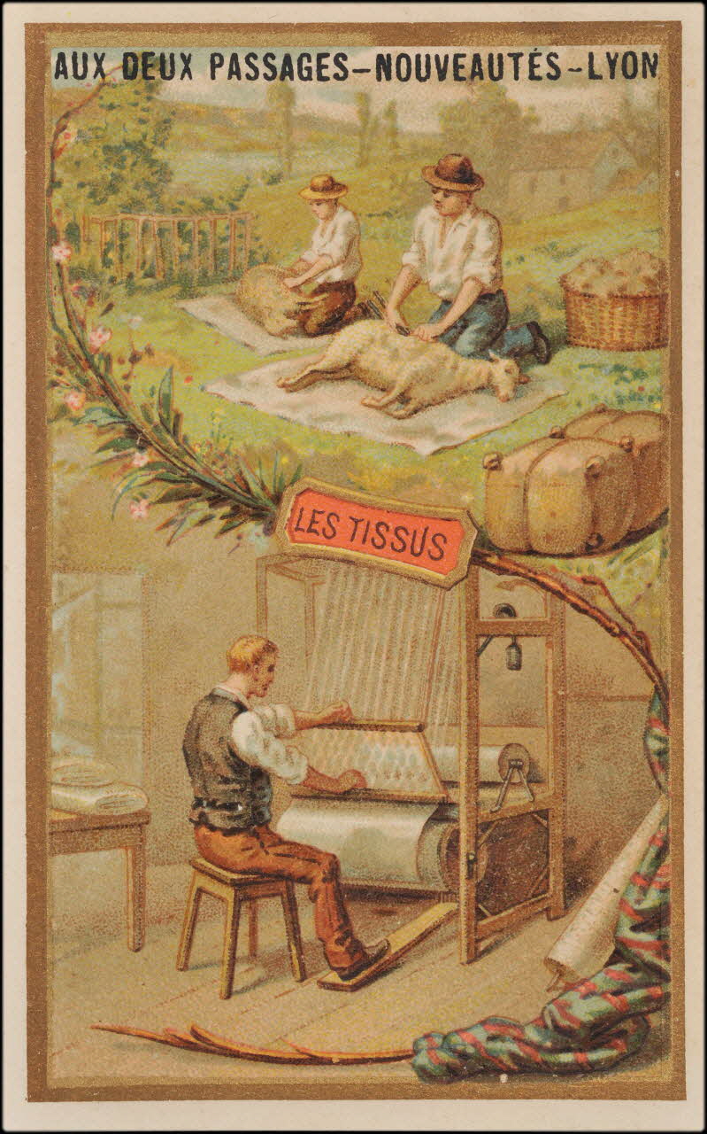 Romanet carte réclame chromo Paris 1877-1907 1995.1.427.11 Photo