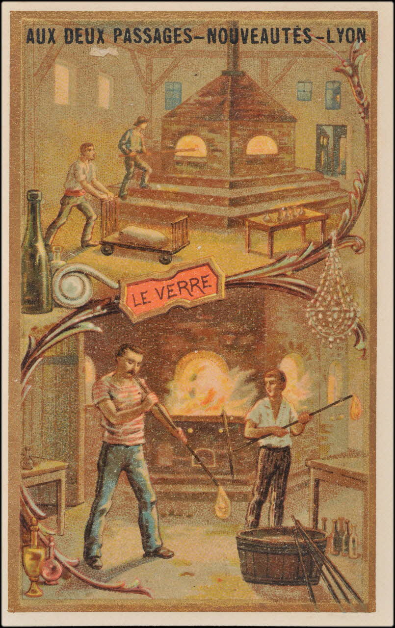 Romanet carte réclame chromo Paris 1877-1907 1995.1.427.12 Photo