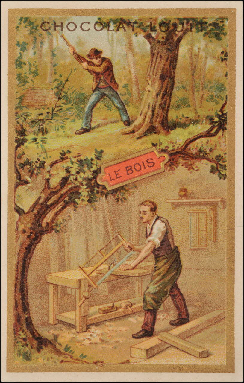 Romanet carte réclame chromo Paris 1877-1907 1995.1.427.7 Photo