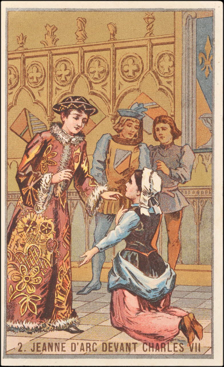 Romanet carte réclame chromo Paris 1877-1907 1995.1.431.2 Photo