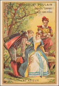 Romanet carte réclame chromo Paris 1877-1907 1995.1.433.1 Photo