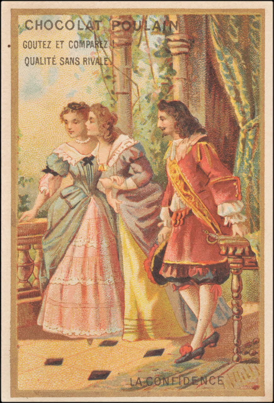 Romanet carte réclame chromo Paris 1877-1907 1995.1.433.2 Photo