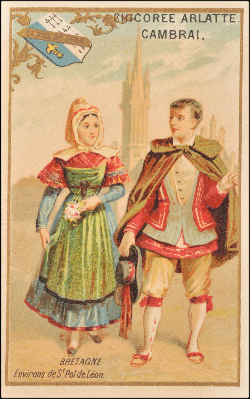Romanet carte réclame chromo Paris 1877-1907 1995.1.435.3 Photo