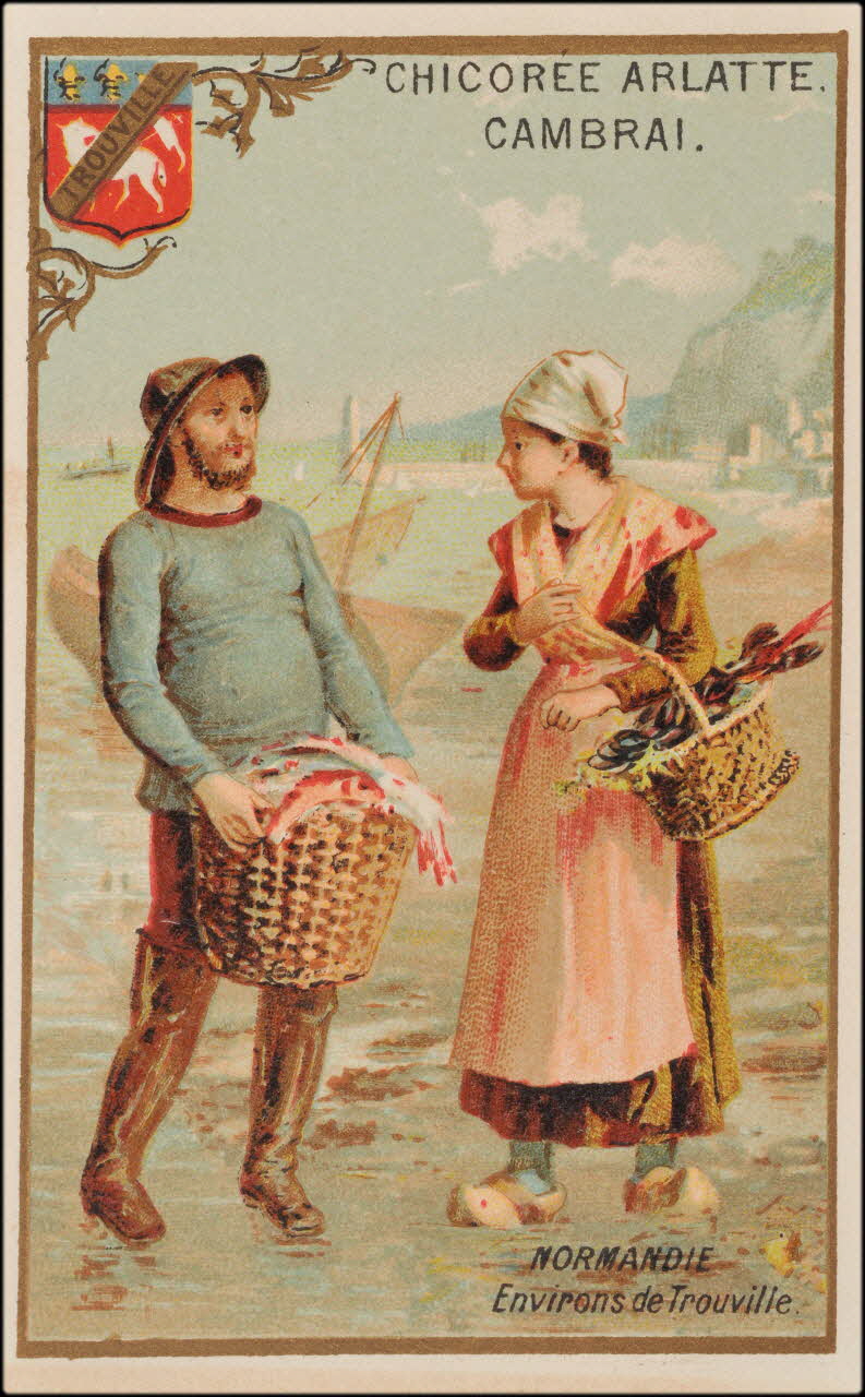 Romanet carte réclame chromo Paris 1877-1907 1995.1.435.6 Photo