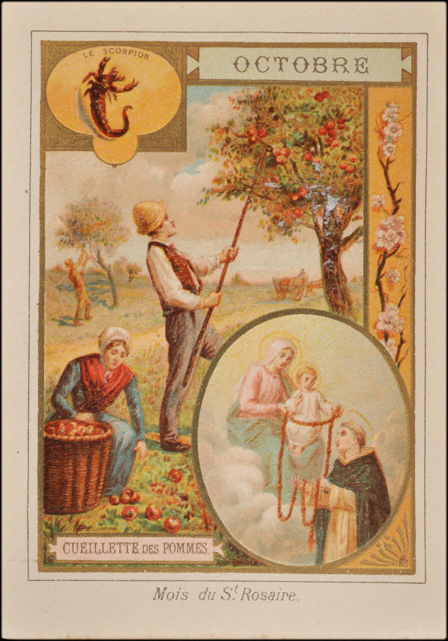 Henry Petit ; Romanet carte réclame chromo Paris 1877-1907 1995.1.436.10 Photo