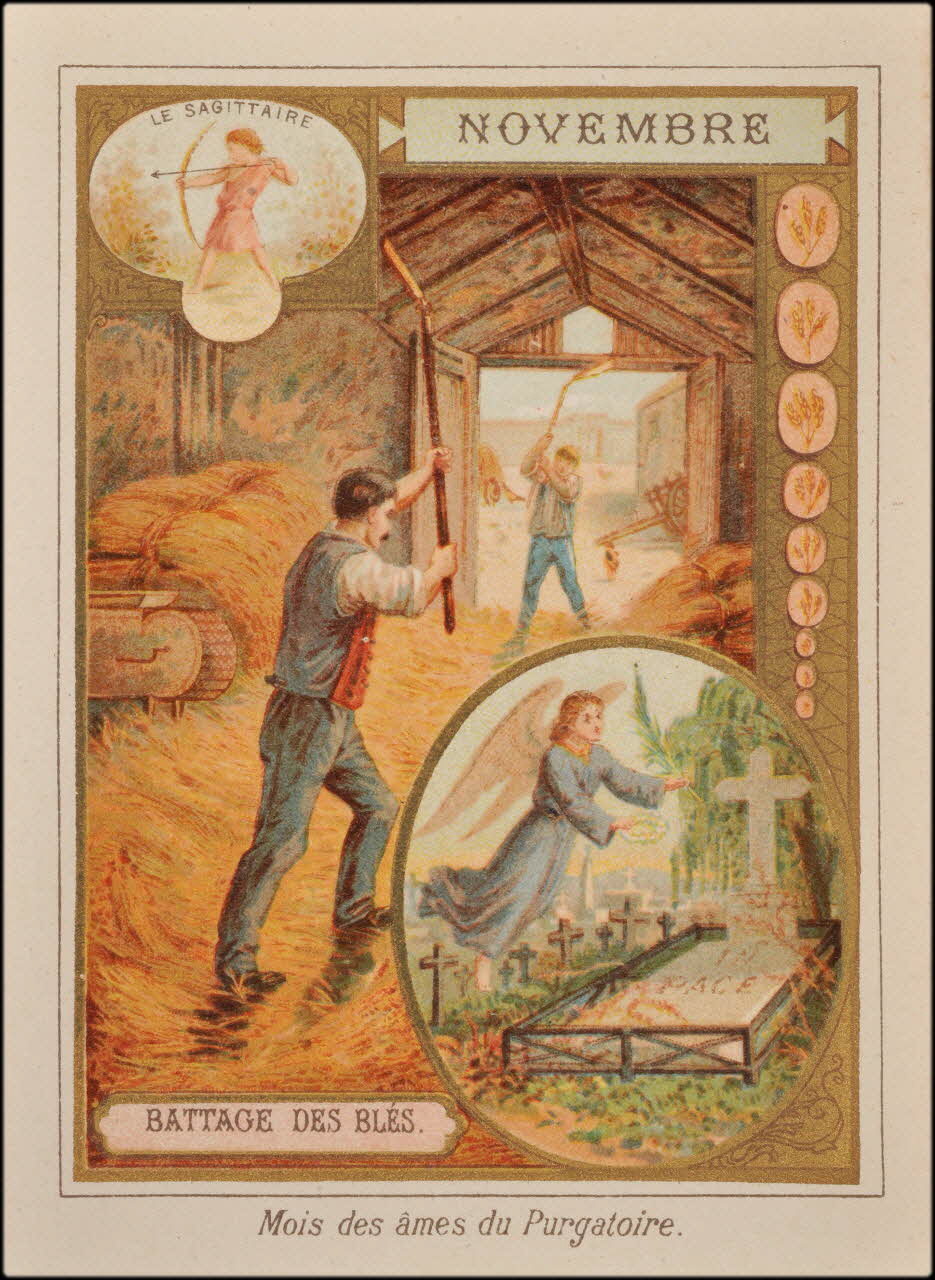 Henry Petit ; Romanet carte réclame chromo Paris 1877-1907 1995.1.436.11 Photo