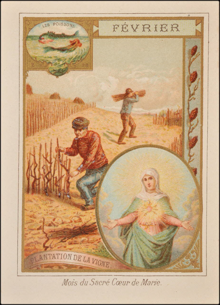 Henry Petit ; Romanet carte réclame chromo Paris 1877-1907 1995.1.436.2 Photo