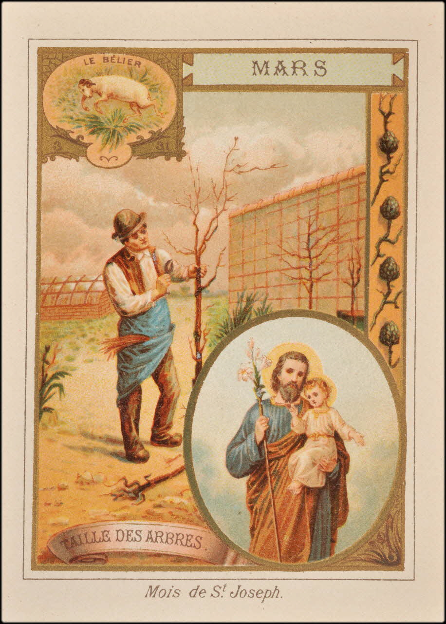 Henry Petit ; Romanet carte réclame chromo Paris 1877-1907 1995.1.436.3 Photo