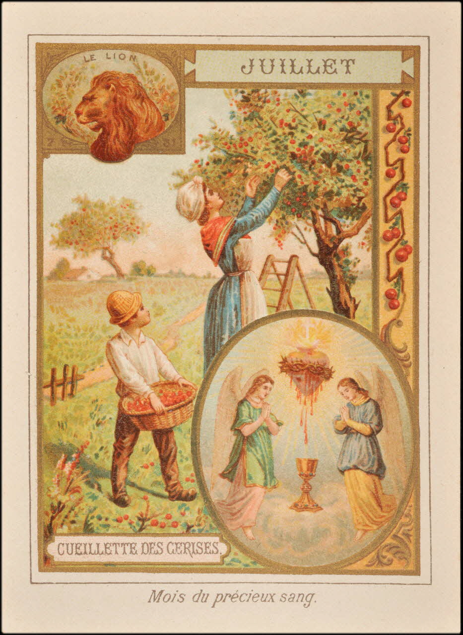 Henry Petit ; Romanet carte réclame chromo Paris 1877-1907 1995.1.436.7 Photo