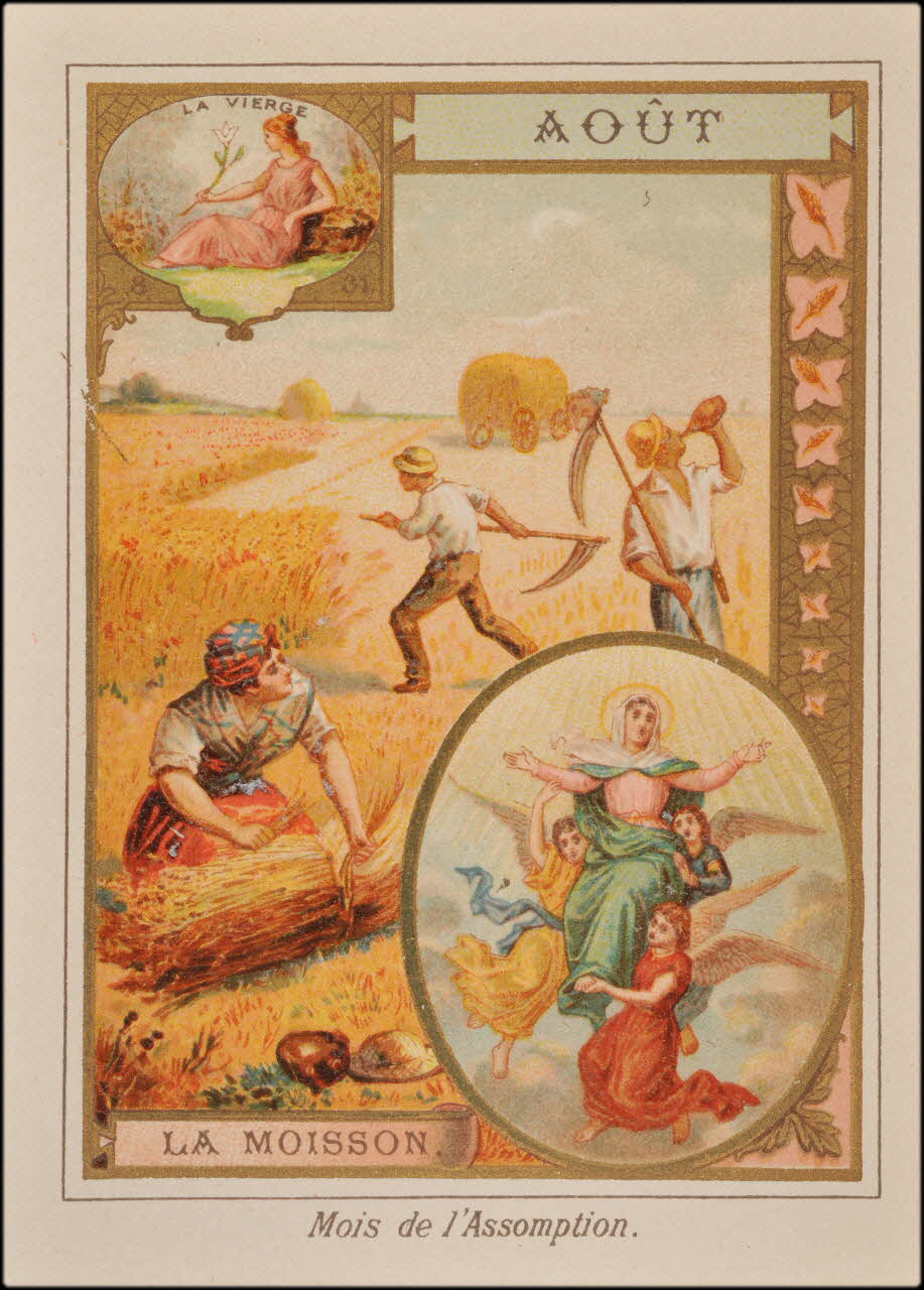 Henry Petit ; Romanet carte réclame chromo Paris 1877-1907 1995.1.436.8 Photo