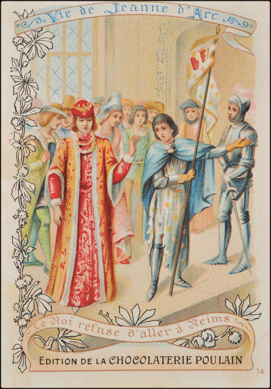 H.M. ; Romanet carte réclame chromo Paris 1877-1907 1995.1.444.9 Photo
