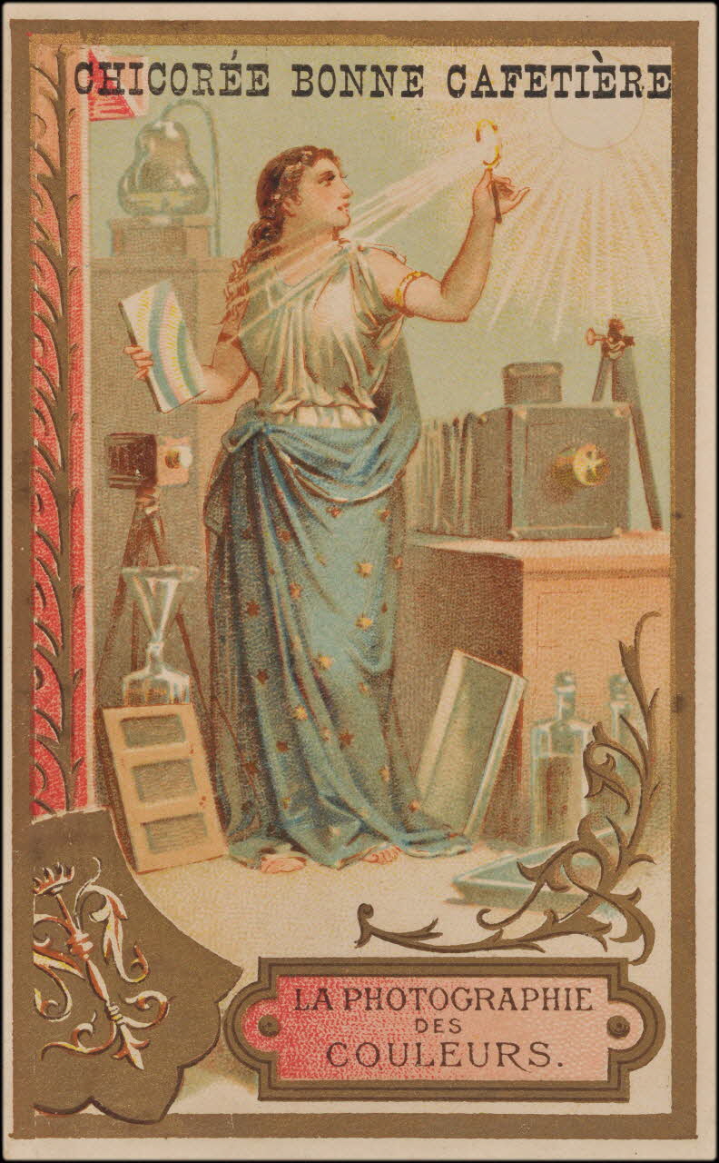 Romanet carte réclame chromo Paris 1877-1919 1995.1.4449.1 Photo