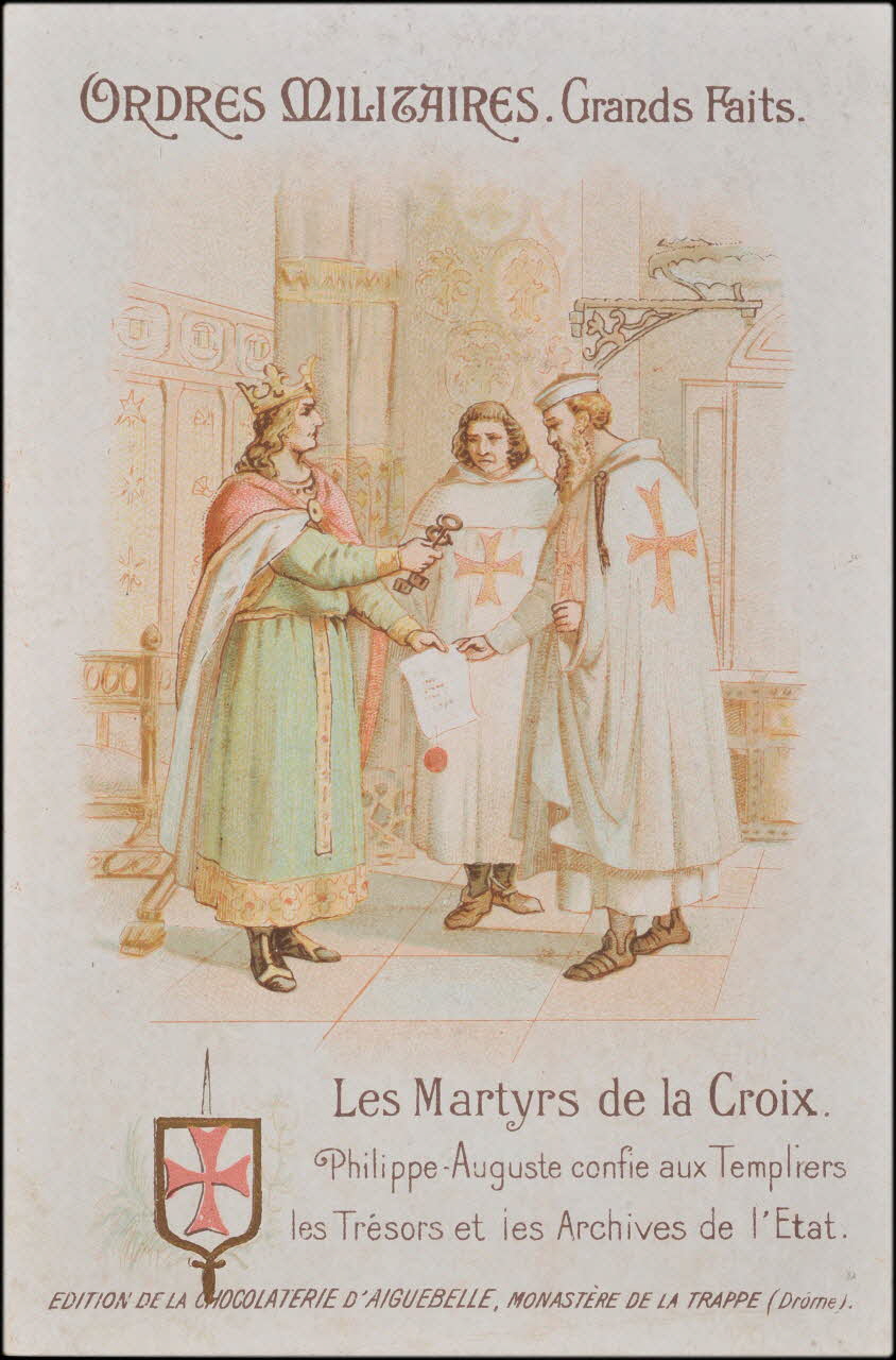 H.M. ; Romanet carte réclame chromo Paris 1877-1907 1995.1.446.10 Photo