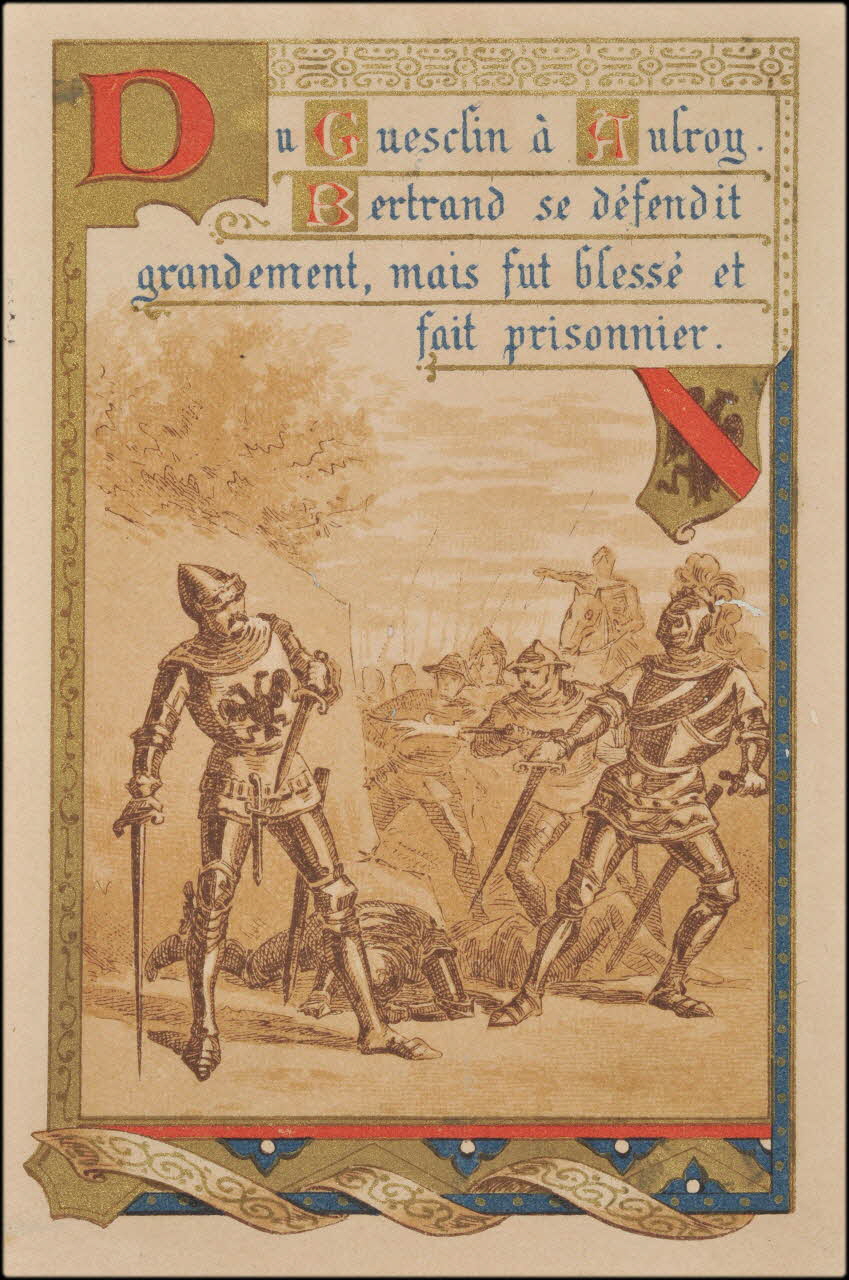 H.M. ; Romanet carte réclame chromo Paris 1877-1907 1995.1.447.4 Photo