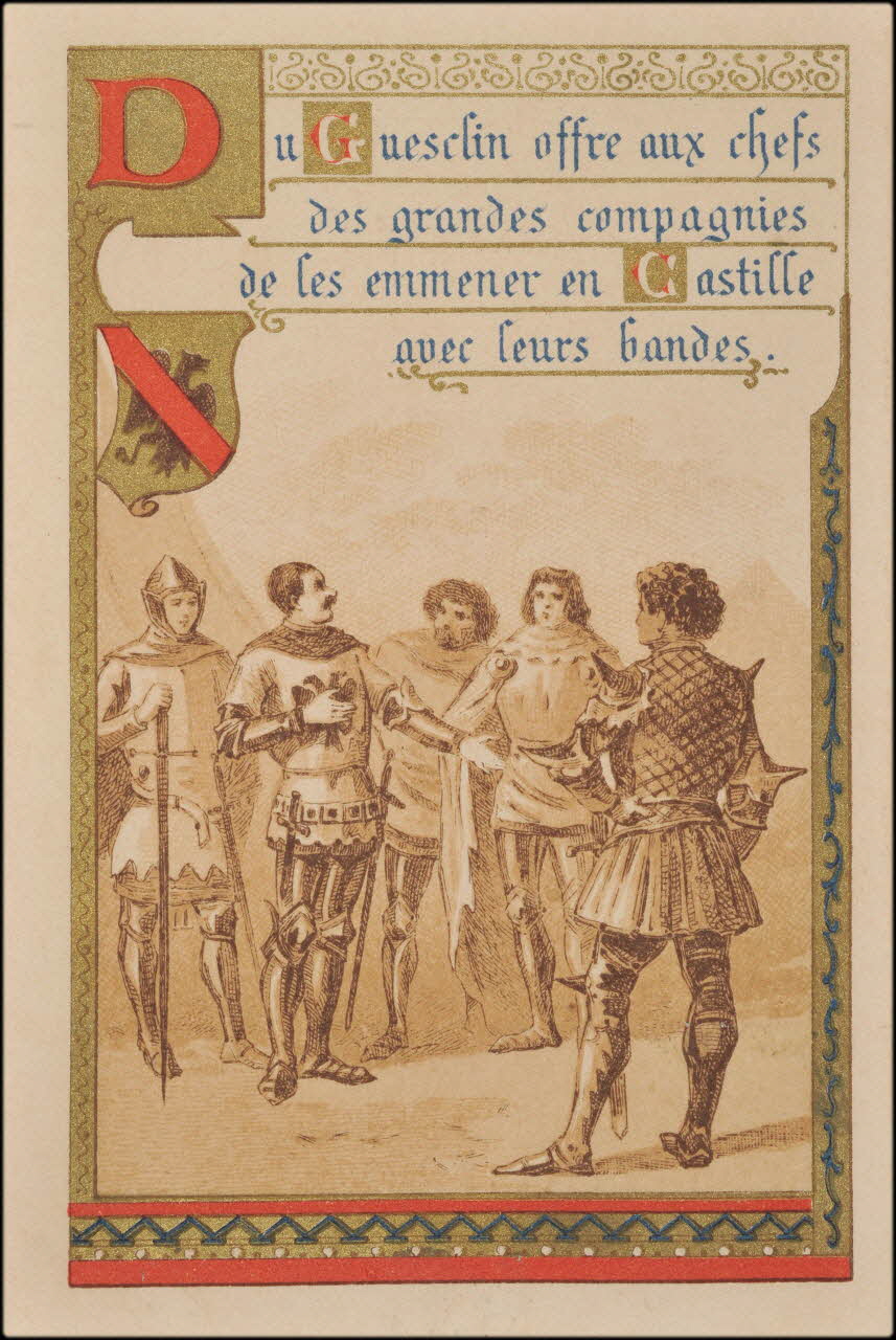 H.M. ; Romanet carte réclame chromo Paris 1877-1907 1995.1.447.5 Photo