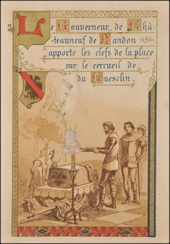 H.M. ; Romanet carte réclame chromo Paris 1877-1907 1995.1.447.6 Photo