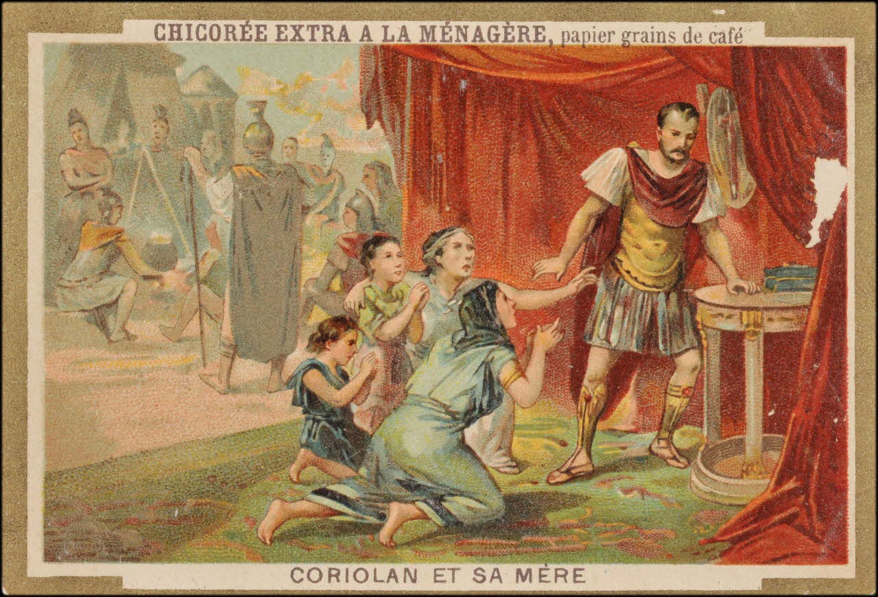 H.M. ; Romanet carte réclame chromo Paris 1877-1907 1995.1.448.10 Photo (c) Mucem