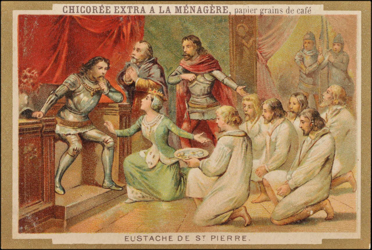 H.M. ; Romanet carte réclame chromo Paris 1877-1907 1995.1.448.17 Photo