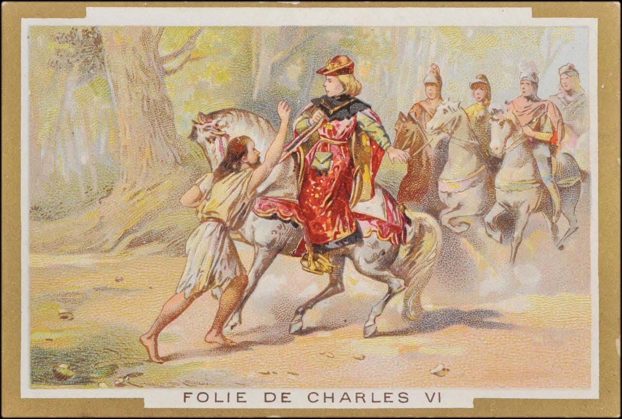 H.M. ; Romanet carte réclame chromo Paris 1877-1907 1995.1.448.18 Photo