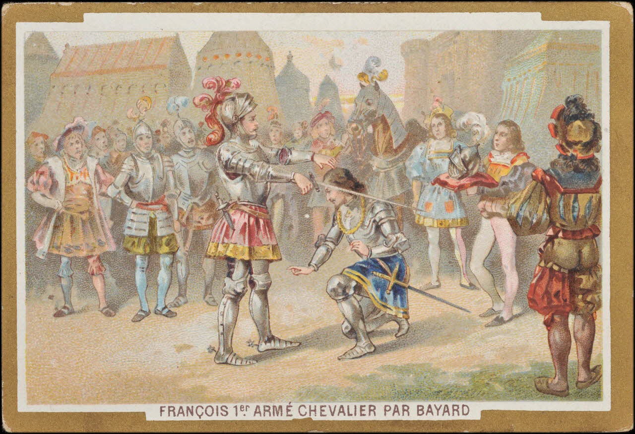H.M. ; Romanet carte réclame chromo Paris 1877-1907 1995.1.448.19 Photo