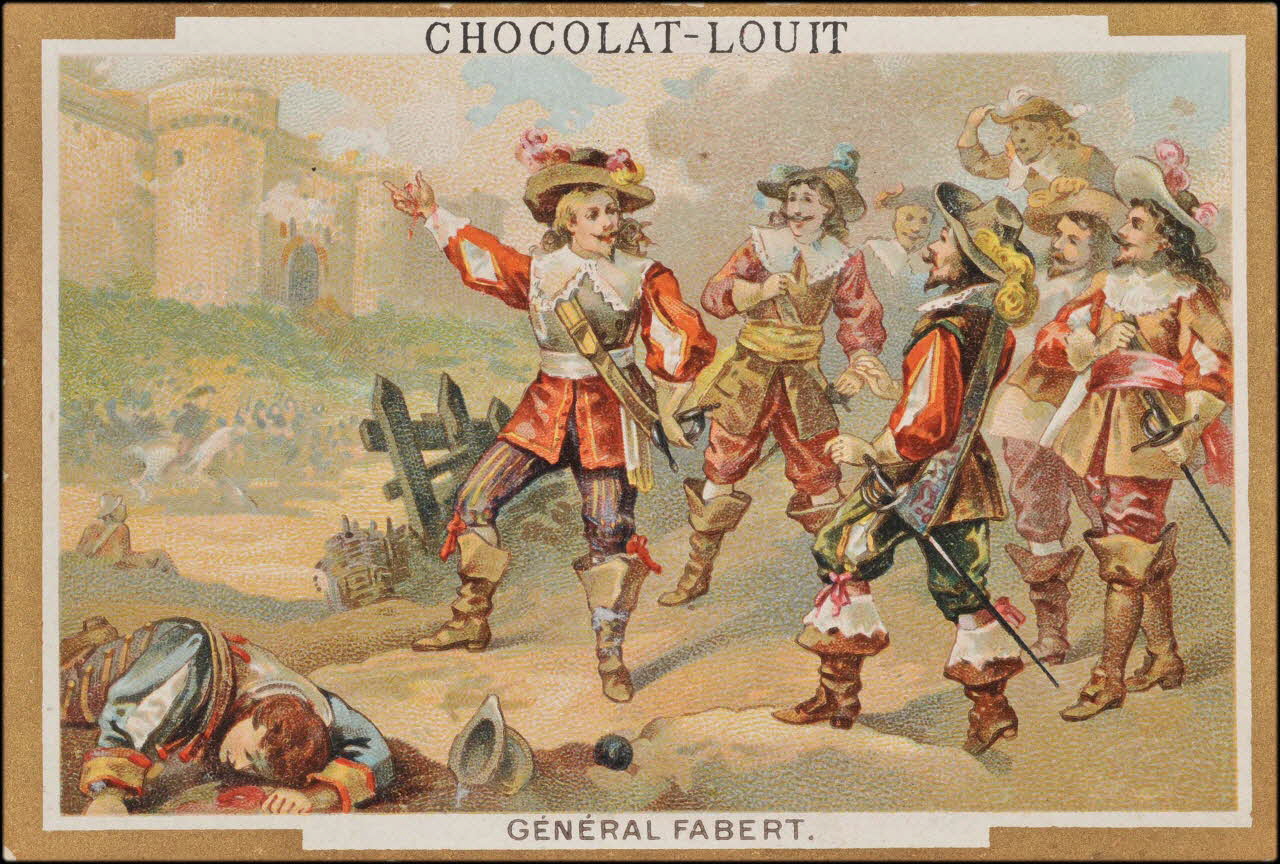 H.M. ; Romanet carte réclame chromo Paris 1877-1907 1995.1.448.20 Photo