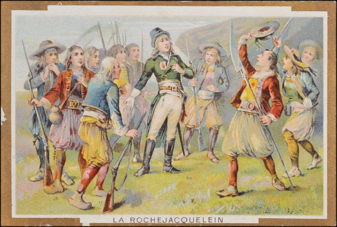 H.M. ; Romanet carte réclame chromo Paris 1877-1907 1995.1.448.24 Photo