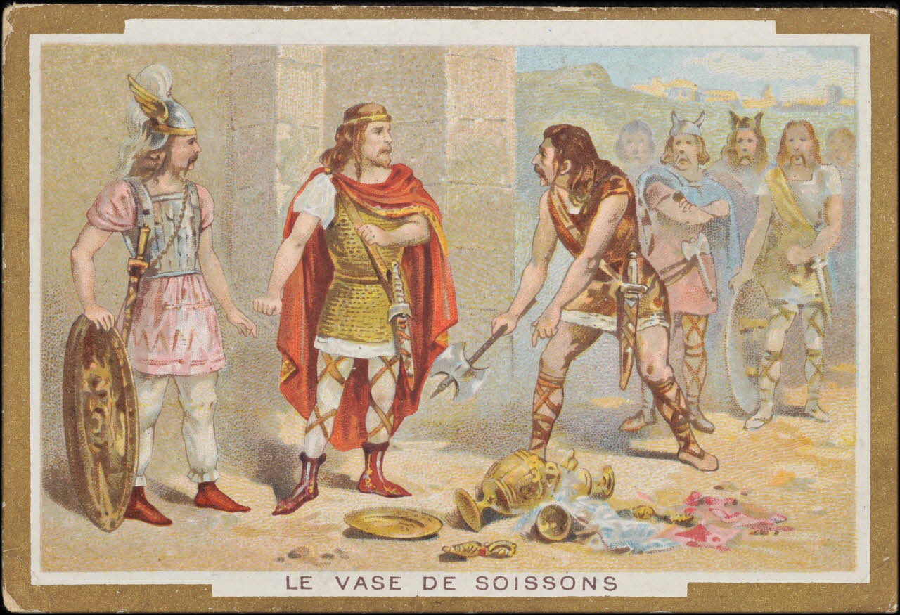 H.M. ; Romanet carte réclame chromo Paris 1877-1907 1995.1.448.33 Photo