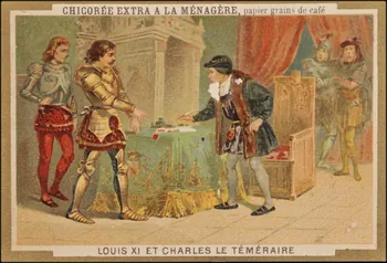 H.M. ; Romanet carte réclame chromo Paris 1877-1907 1995.1.448.38 Photo