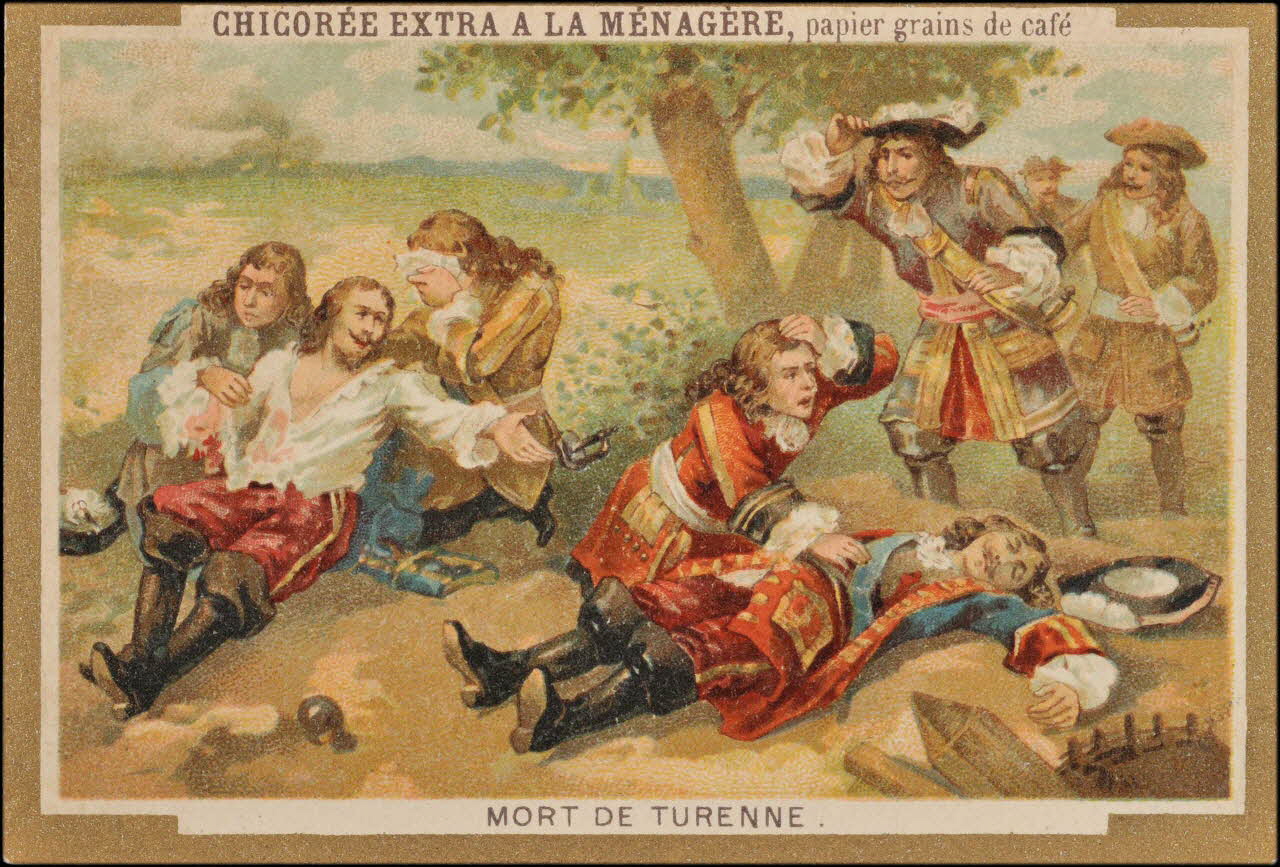 H.M. ; Romanet carte réclame chromo Paris 1877-1907 1995.1.448.43 Photo