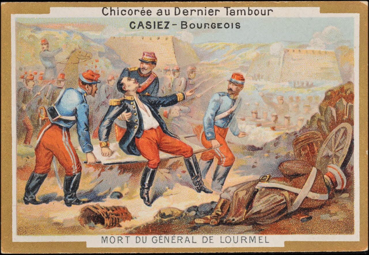H.M. ; Romanet carte réclame chromo Paris 1877-1907 1995.1.448.45 Photo