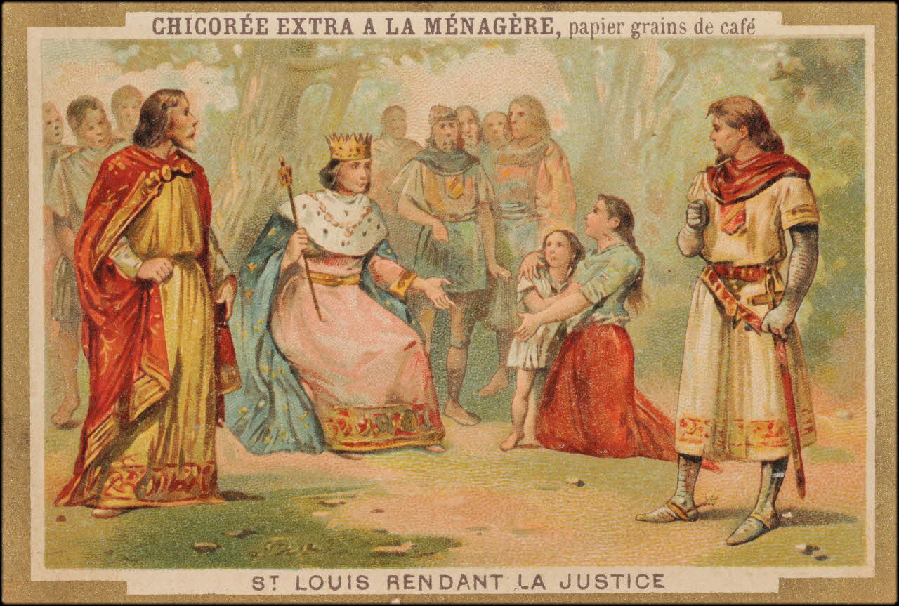 H.M. ; Romanet carte réclame chromo Paris 1877-1907 1995.1.448.57 Photo