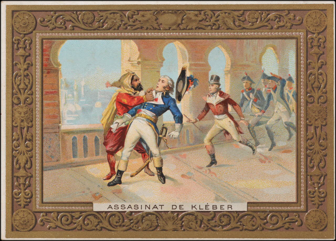 H.M. ; Romanet carte réclame chromo Paris 1877-1907 1995.1.448.61 Photo