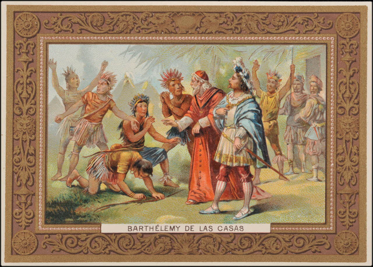 H.M. ; Romanet carte réclame chromo Paris 1877-1907 1995.1.448.62 Photo