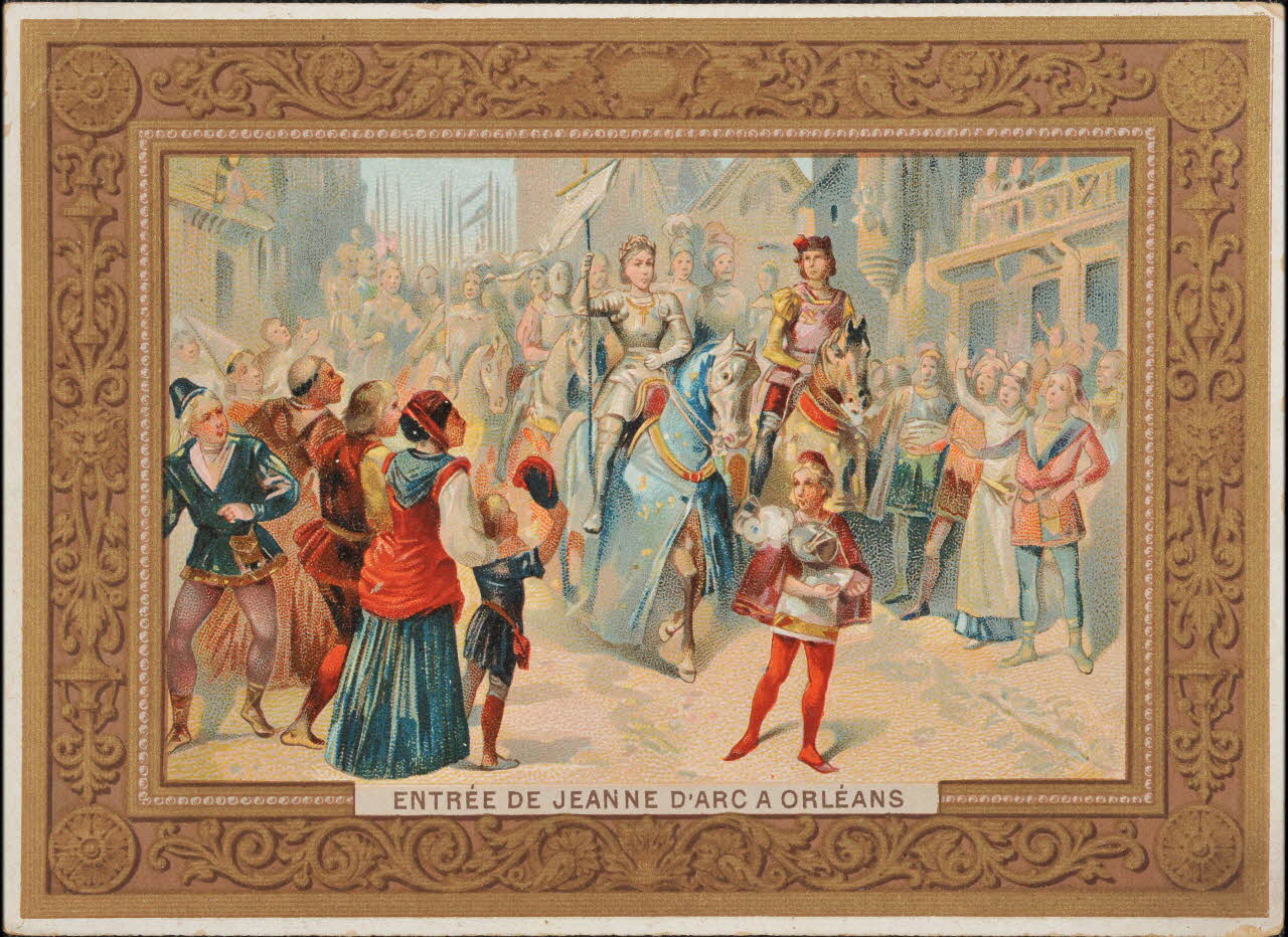 H.M. ; Romanet carte réclame chromo Paris 1877-1907 1995.1.448.67 Photo