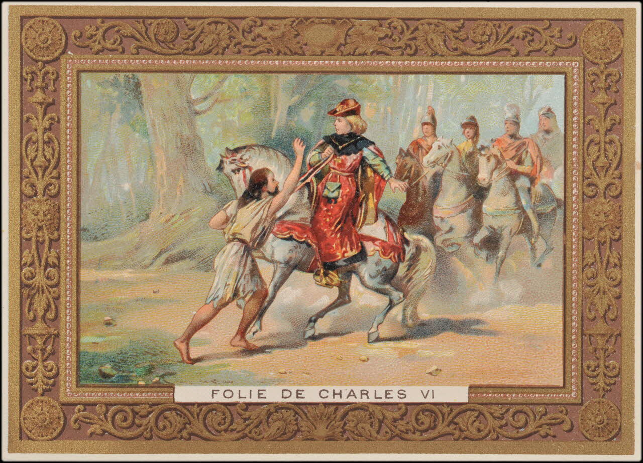 H.M. ; Romanet carte réclame chromo Paris 1877-1907 1995.1.448.68 Photo