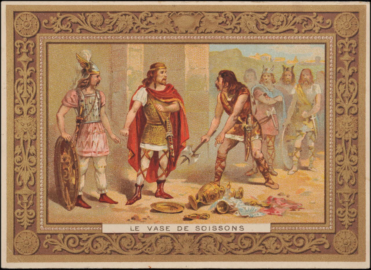 H.M. ; Romanet carte réclame chromo Paris 1877-1907 1995.1.448.74 Photo