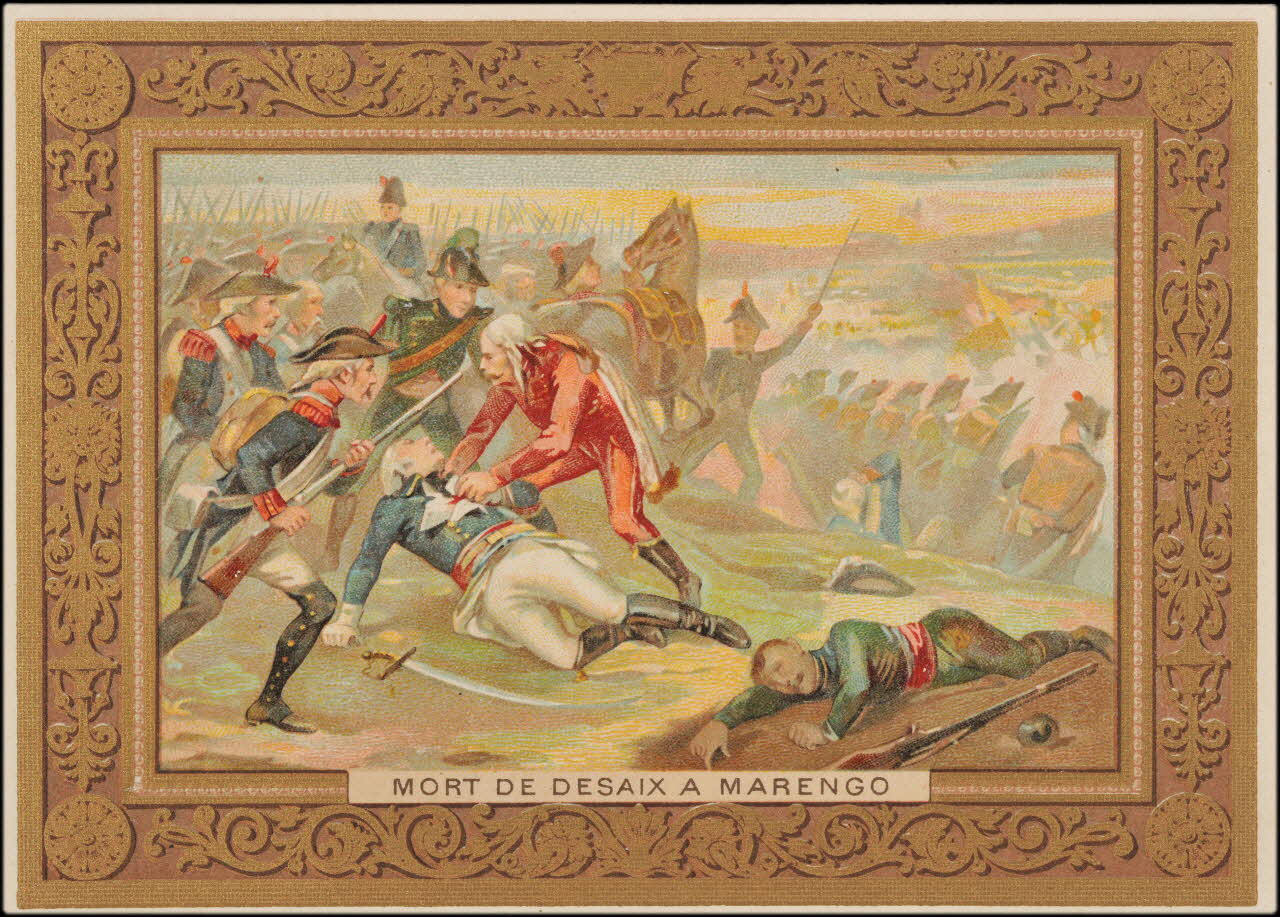 H.M. ; Romanet carte réclame chromo Paris 1877-1907 1995.1.448.75 Photo