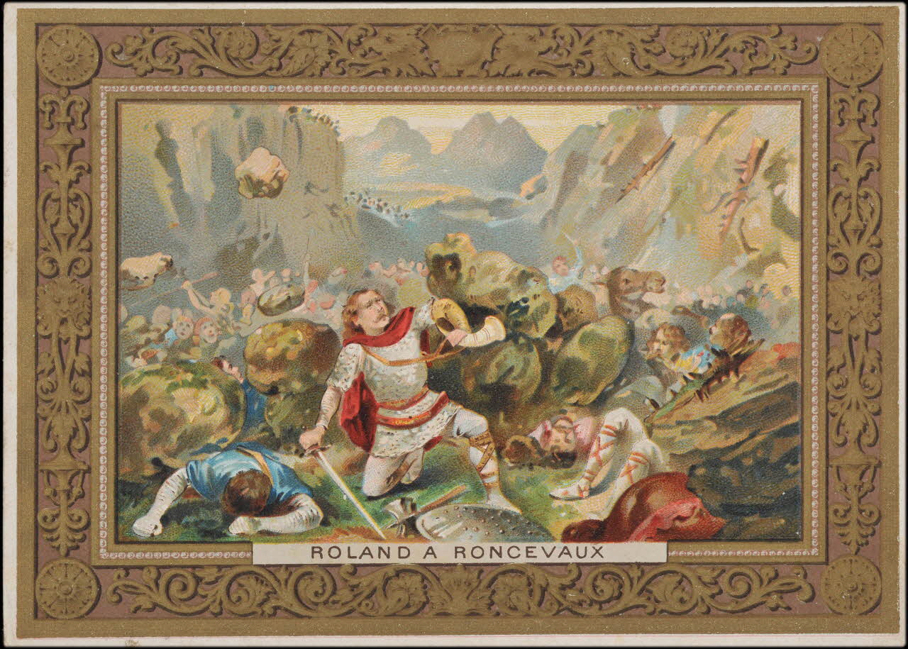 Romanet carte réclame chromo Paris 1877-1907 1995.1.448.81 Photo