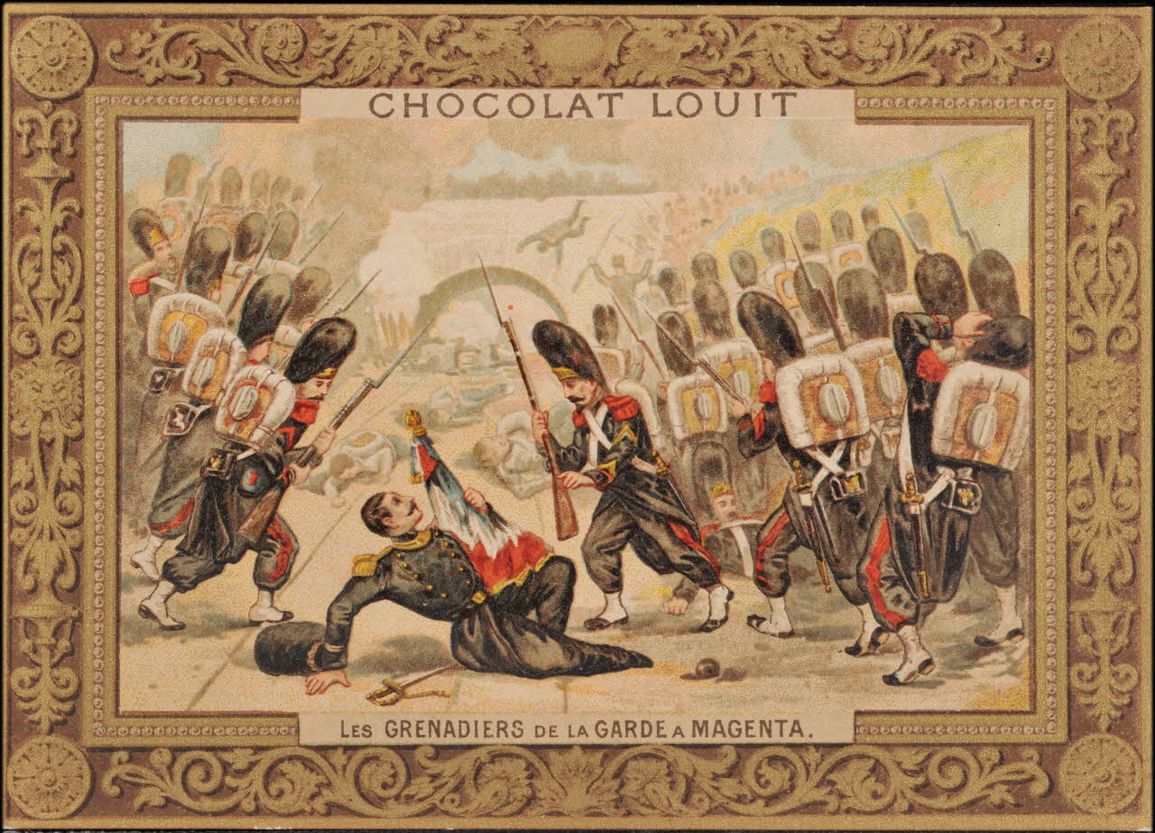 Romanet carte réclame chromo Paris 1877-1907 1995.1.448.82 Photo