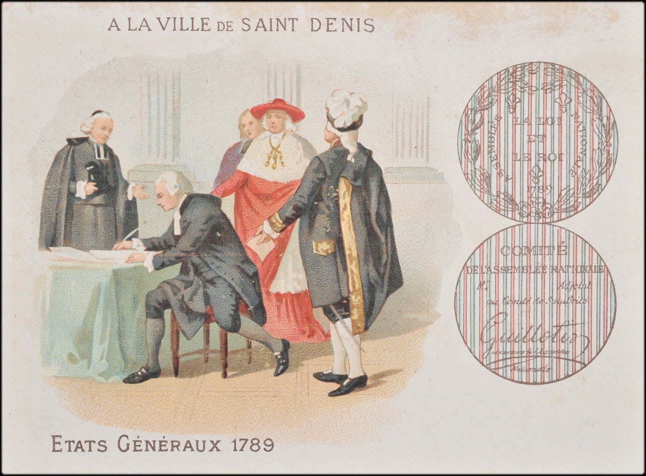Romanet carte réclame chromo Paris 1878-1889 1995.1.4482.1 Photo